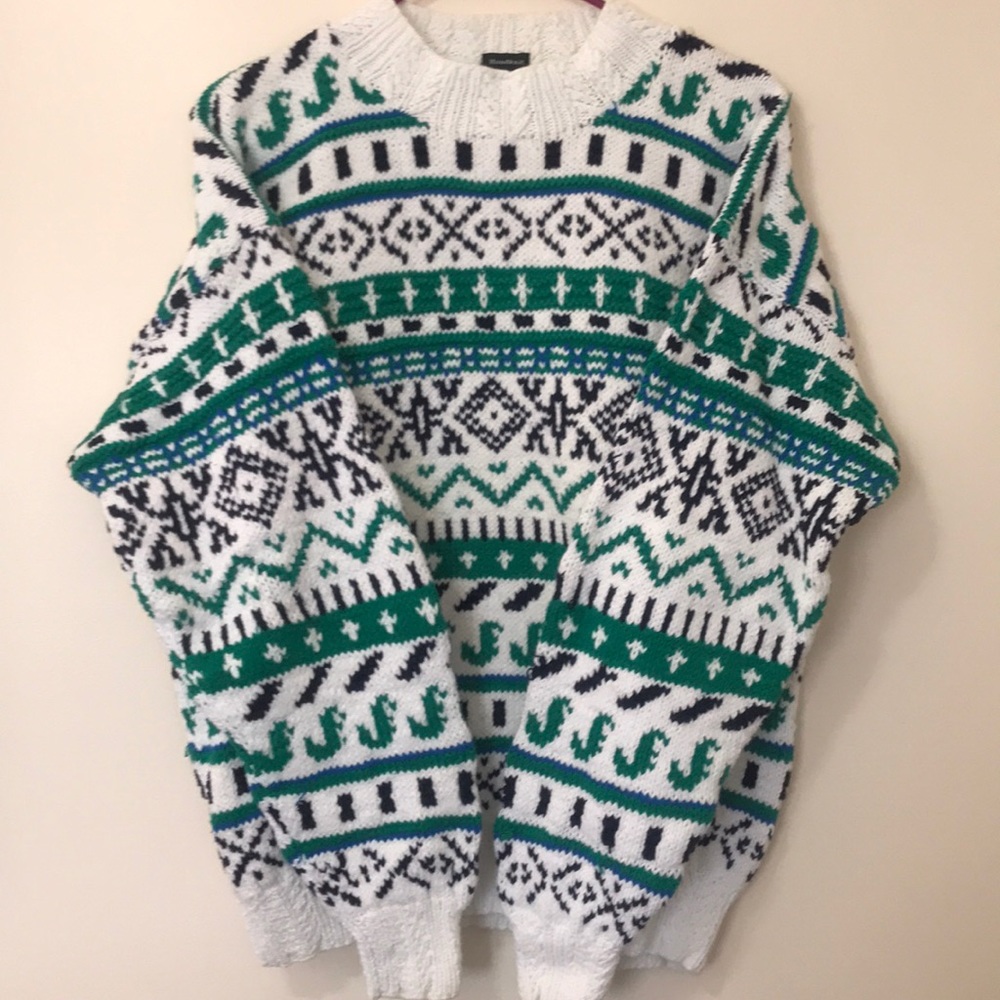 “Ugly Sweater” - Vintage Nautica Sweater